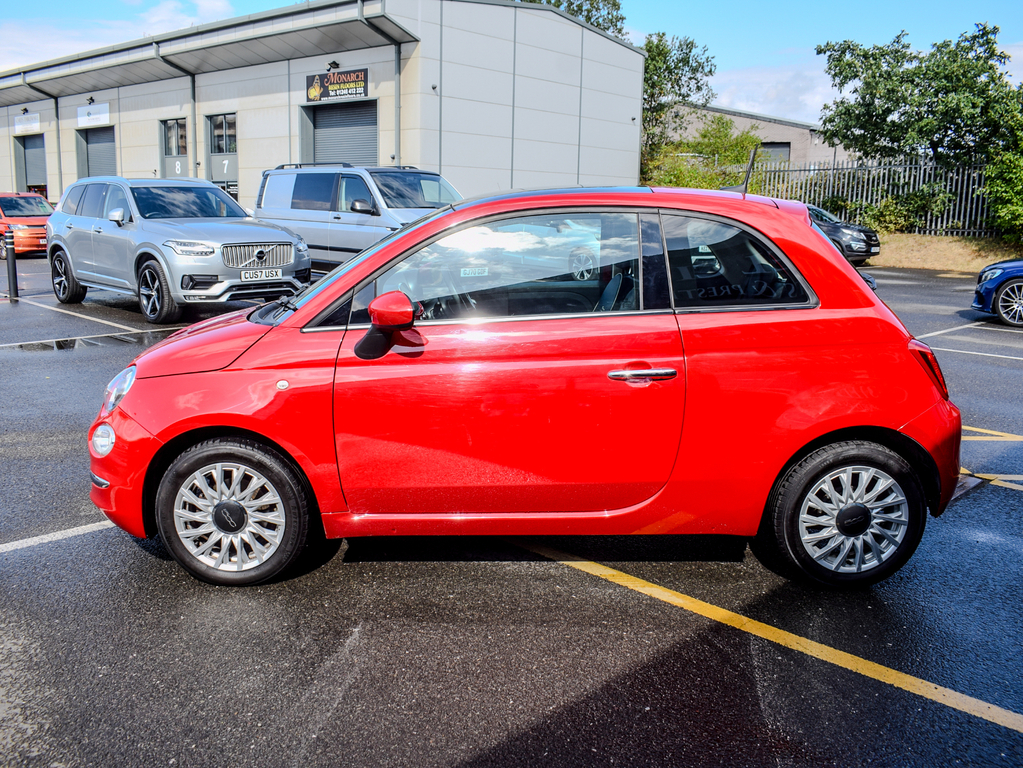 Fiat 500 Lounge Red #6