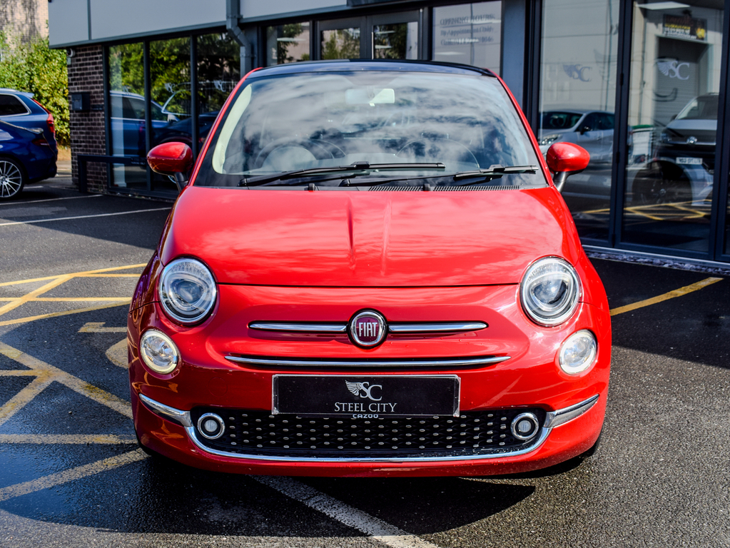 Fiat 500 Lounge Red