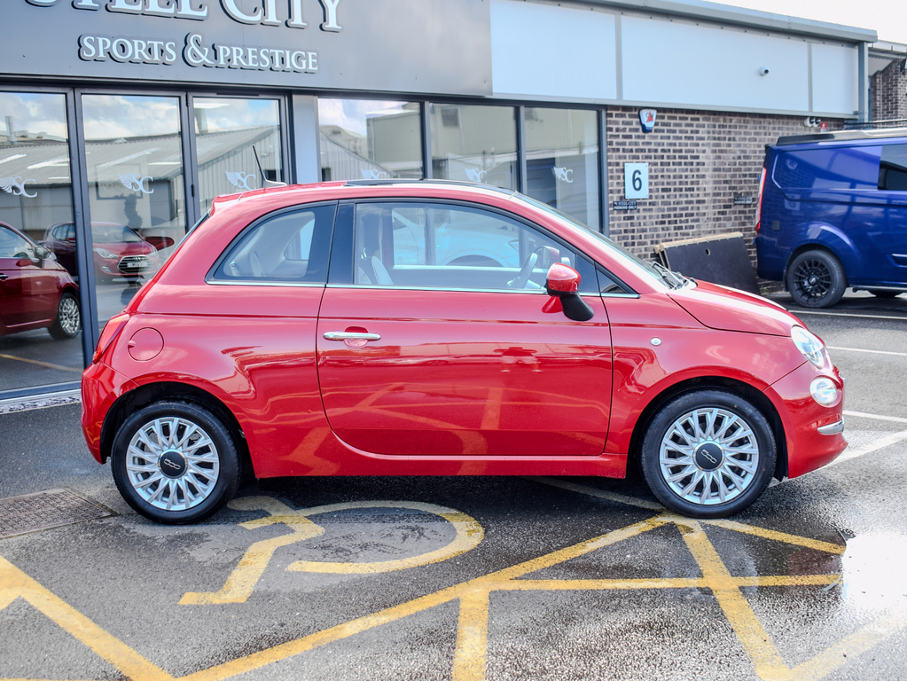 Fiat 500 Lounge Red #2