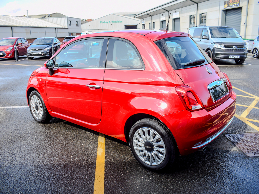 Fiat 500 Lounge Red #5
