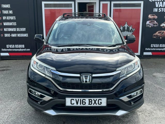 Honda Cr-V 2016 1.6 I-dtec Ex 4Wd Euro 6 Black #3