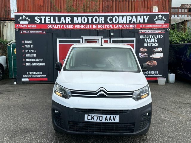 Citroen Berlingo 2020 1.5 Bluehdi 650 Enterprise M Swb Euro 6 Ss White #3