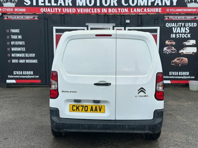 Citroen Berlingo 2020 1.5 Bluehdi 650 Enterprise M Swb Euro 6 Ss White #6