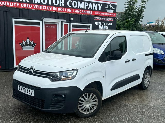Citroen Berlingo 2020 1.5 Bluehdi 650 Enterprise M Swb Euro 6 Ss White