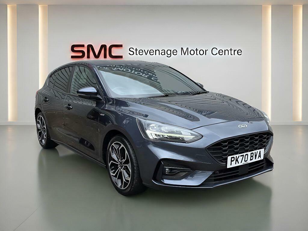 Ford Focus 1.5 Ecoblue St-line X Euro 6 Ss PK70BVA Blue #3