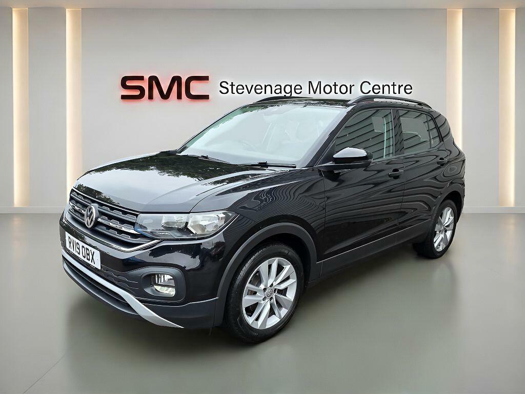 Volkswagen T-Cross Se Black #4