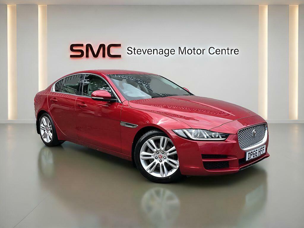 Jaguar XE Portfolio Red