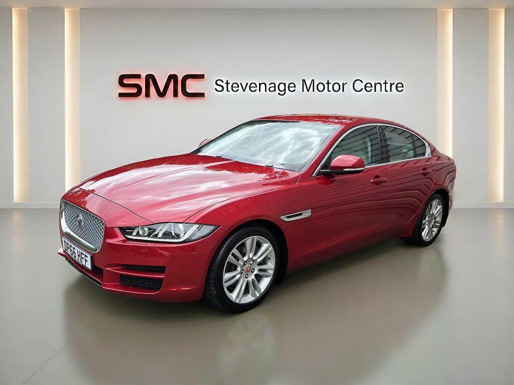 Jaguar XE Portfolio Red #4