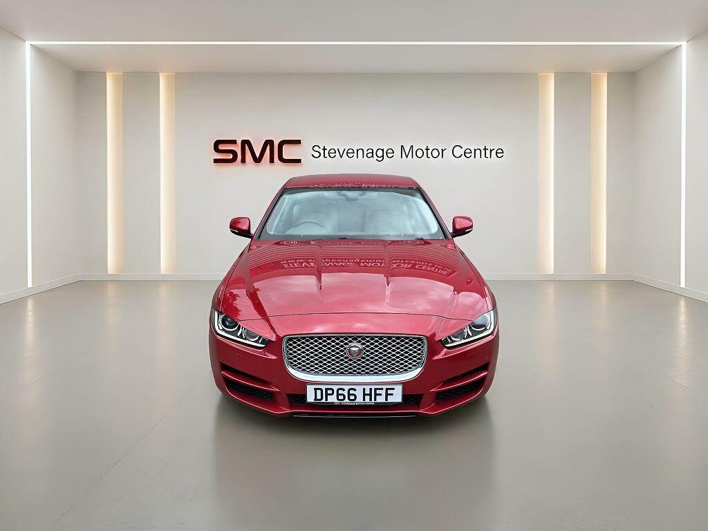 Jaguar XE Portfolio Red #3