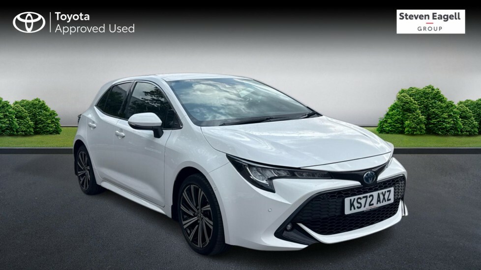 Toyota Corolla 1.8 Vvt-h Design Hatchback Hybrid Cvt E White