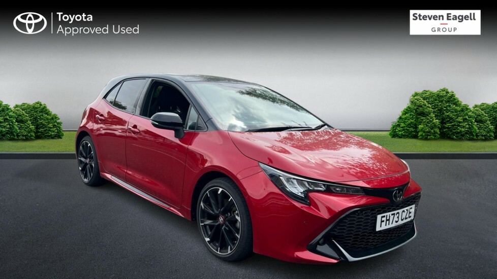 Toyota Corolla 2.0 Vvt-h Gr Sport Hatchback Hybrid Cvt Red