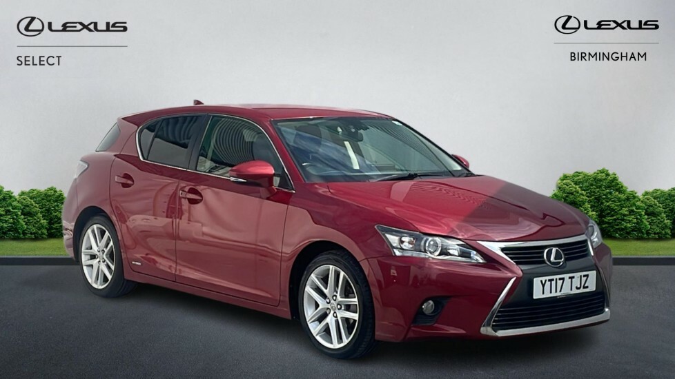 Lexus CT 1.8 200H Advance Cvt Euro 6 Ss Red