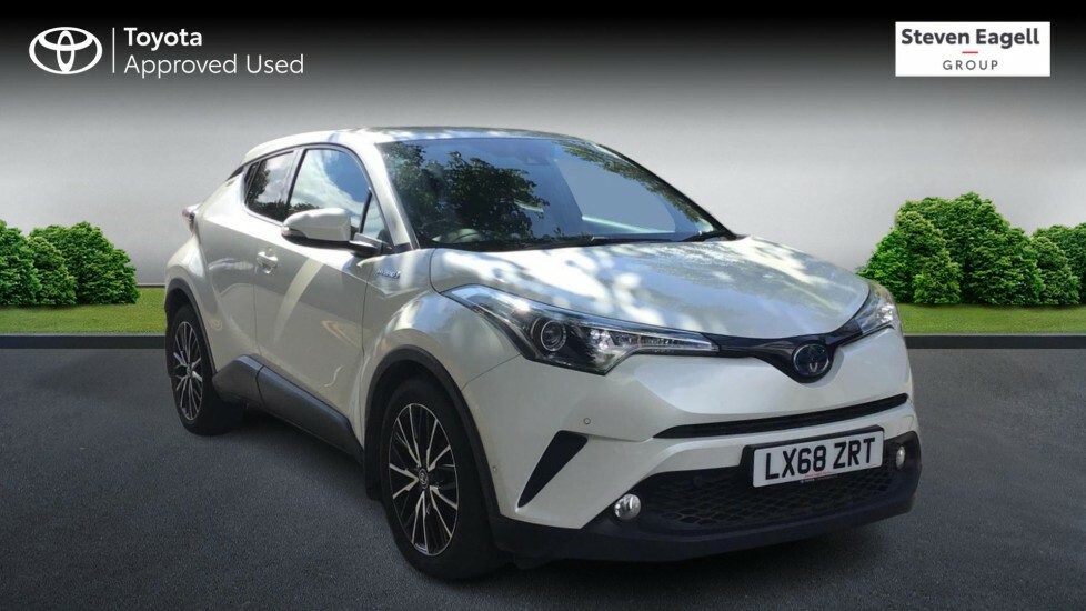 Toyota C-Hr 1.8 Vvt-h Excel Suv Hybrid Cvt Euro 6 White