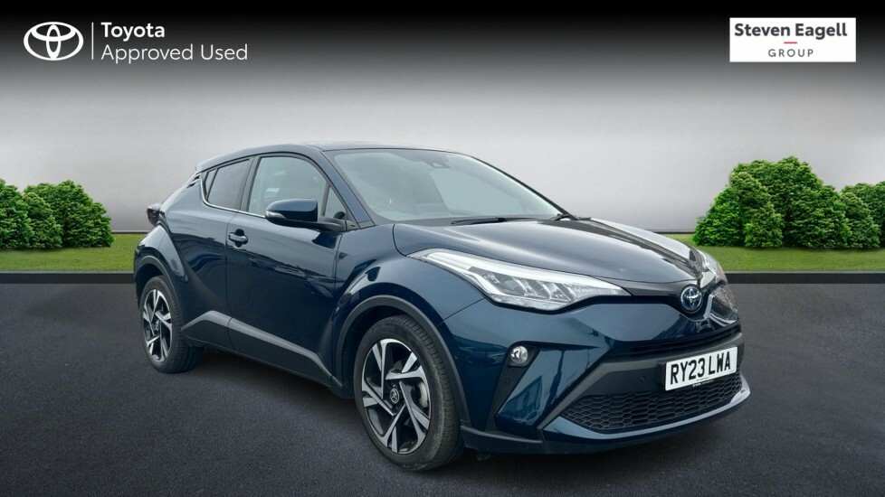 Toyota C-Hr 1.8 Vvt-h Gpf Design Suv Hybrid Cvt Eur Blue