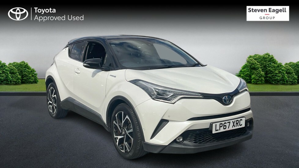 Toyota C-Hr 1.8 Vvt-h Dynamic Cvt Euro 6 Ss White