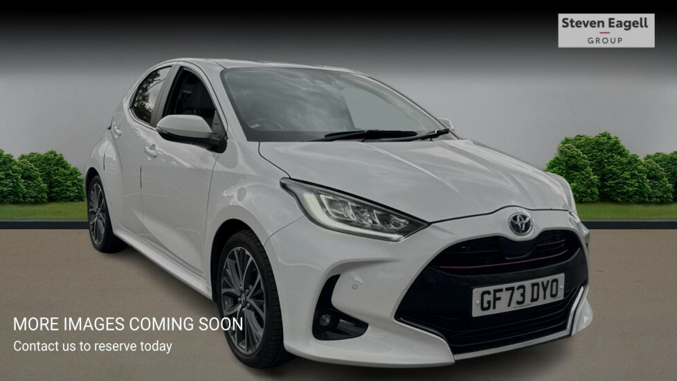 Toyota Yaris 1.5 Vvt-h Excel Hatchback Hybrid E-cvt White