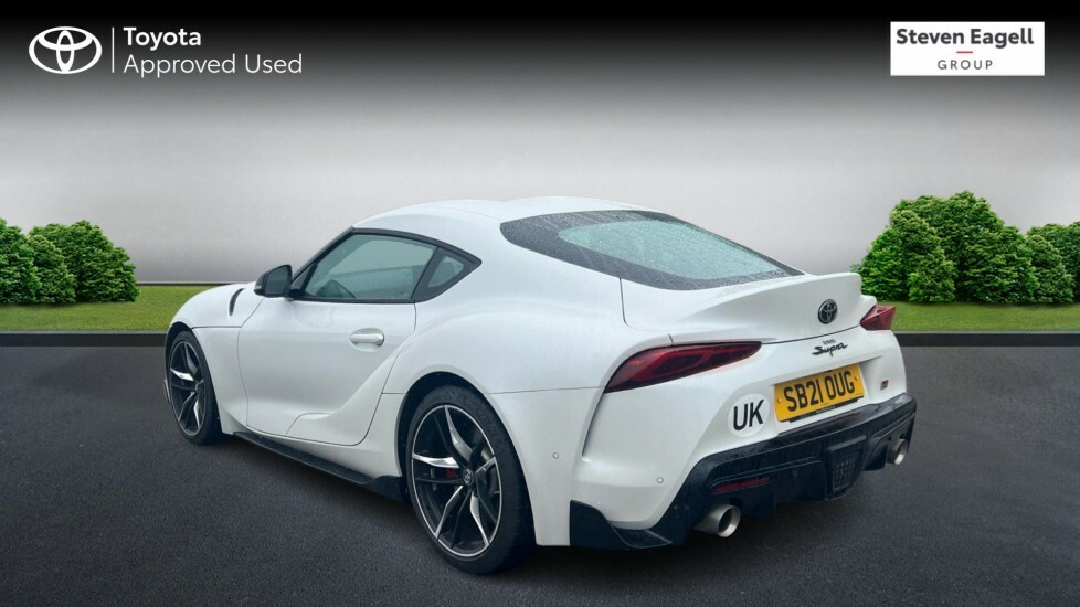 Toyota Supra 3.0T Gr Pro Euro 6 Ss White #4