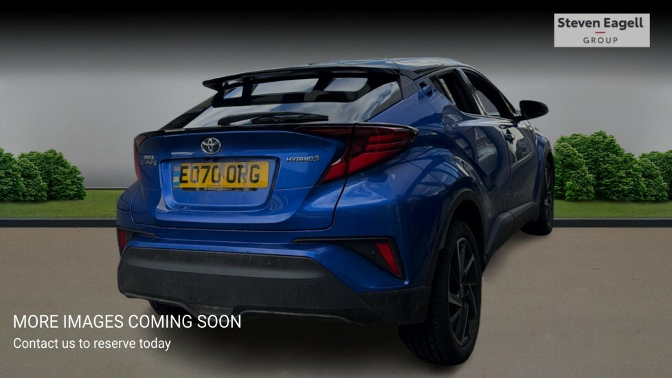 Toyota C-Hr 1.8 Vvt-h Dynamic Cvt Euro 6 Ss Blue #4