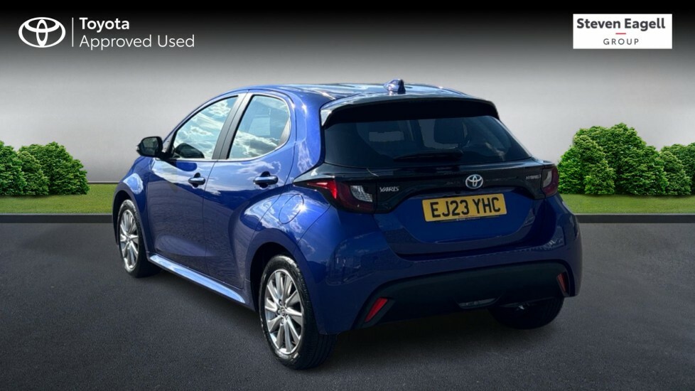 Toyota Yaris 1.5 Vvt-h Icon E-cvt Euro 6 Ss Blue #4