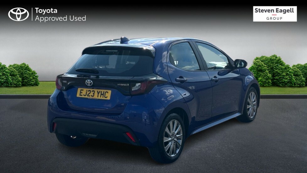 Toyota Yaris 1.5 Vvt-h Icon E-cvt Euro 6 Ss Blue #2