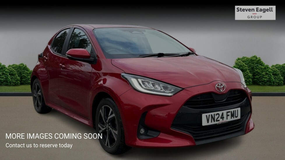 Toyota Yaris 1.5 Vvt-h Design E-cvt Euro 6 Ss Red
