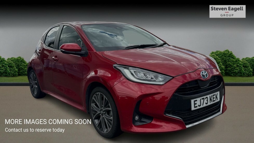 Toyota Yaris 1.5 Vvt-h Excel Hatchback Hybrid E-cvt Red