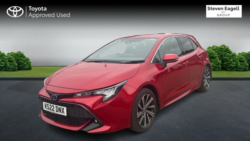 Toyota Corolla 2.0 Vvt-h Gpf Design Hatchback Hybrid C Red #3
