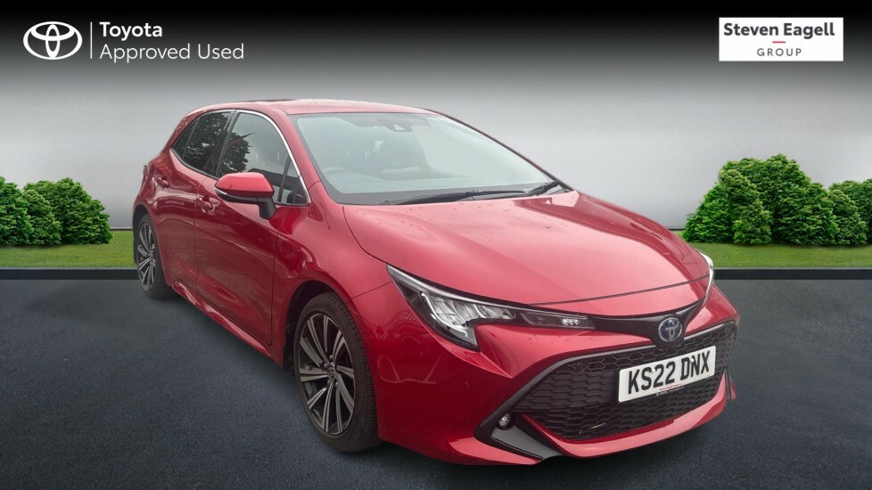 Toyota Corolla 2.0 Vvt-h Gpf Design Hatchback Hybrid C Red