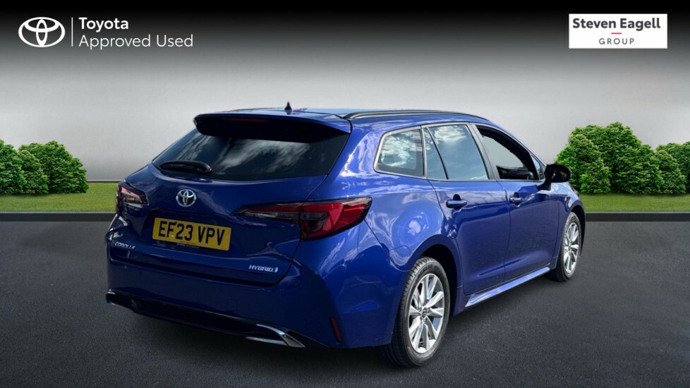 Toyota Corolla 1.8 Vvt-h Icon Touring Sports Cvt Euro 6 Ss Blue #2