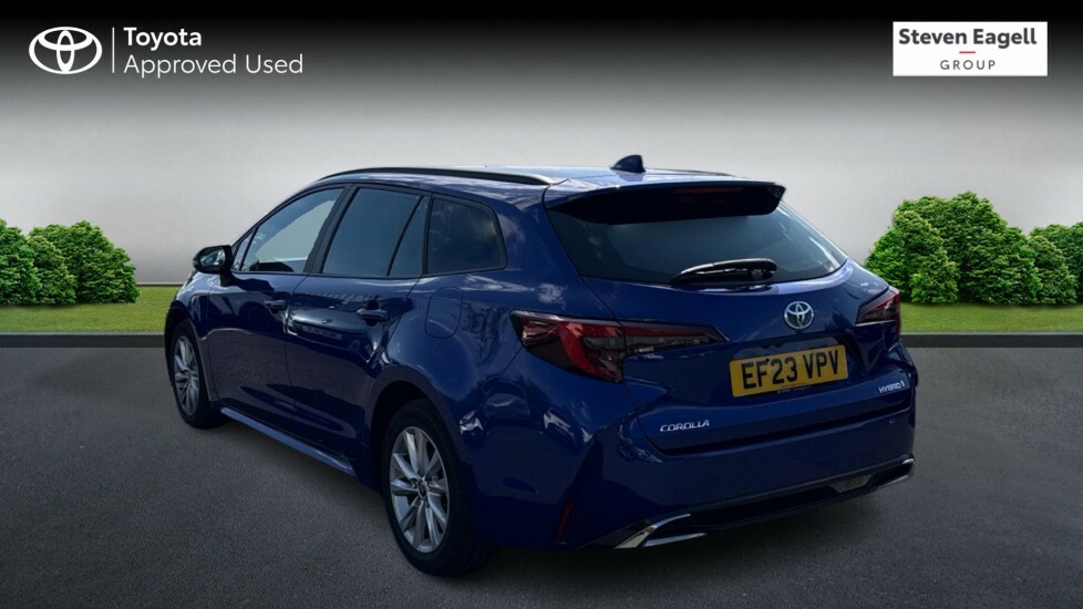 Toyota Corolla 1.8 Vvt-h Icon Touring Sports Cvt Euro 6 Ss Blue #4