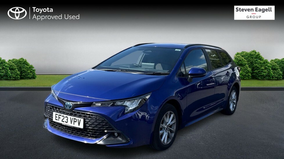 Toyota Corolla 1.8 Vvt-h Icon Touring Sports Cvt Euro 6 Ss Blue #3