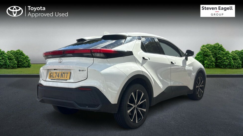 Toyota C-Hr 1.8 Vvt-h Design Cvt Euro 6 Ss White #2