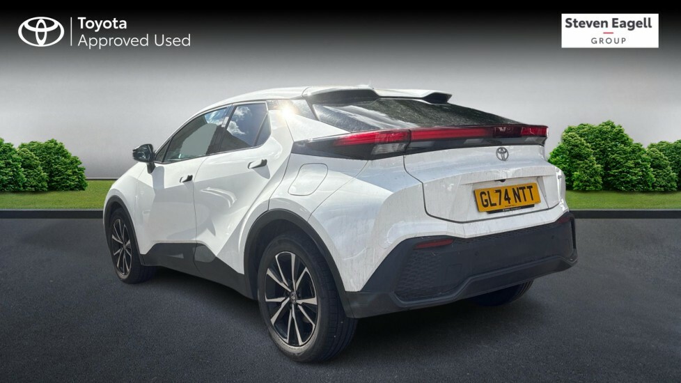 Toyota C-Hr 1.8 Vvt-h Design Cvt Euro 6 Ss White #4