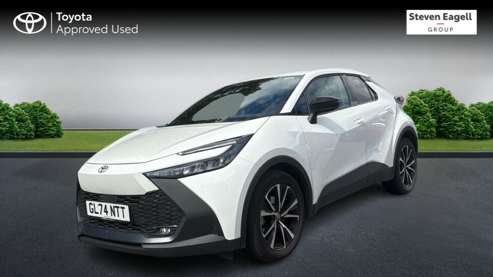 Toyota C-Hr 1.8 Vvt-h Design Cvt Euro 6 Ss White #3