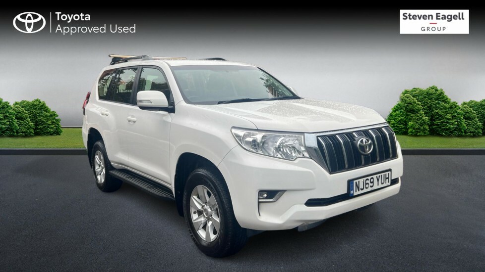 Toyota Land Cruiser 2.8D Active 4Wd Euro 6 7 Seat White