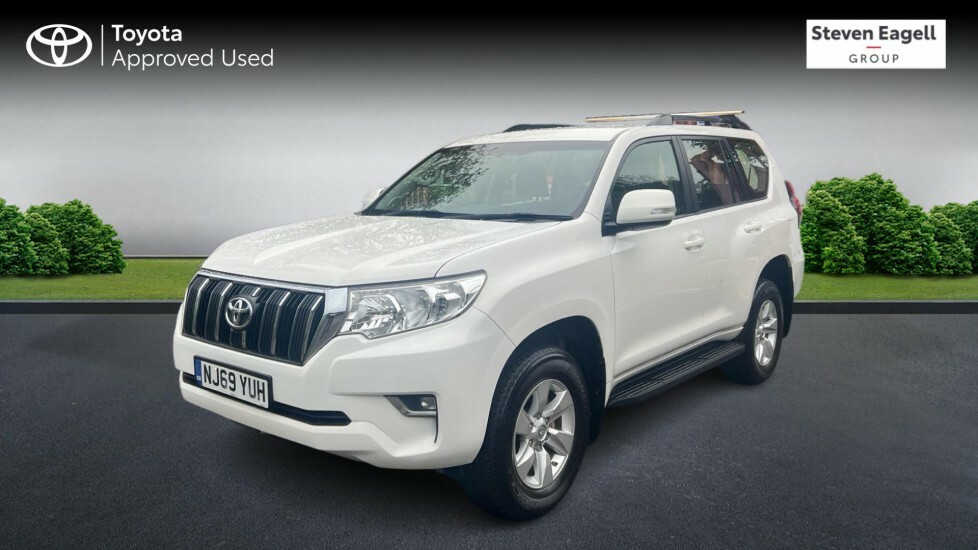 Toyota Land Cruiser 2.8D Active 4Wd Euro 6 7 Seat White #3