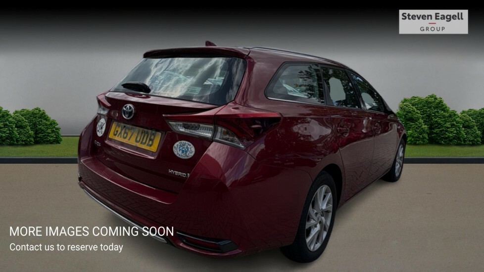 Toyota Auris 1.8 Vvt-h Business Edition Touring Sports Cvt Euro Red #4