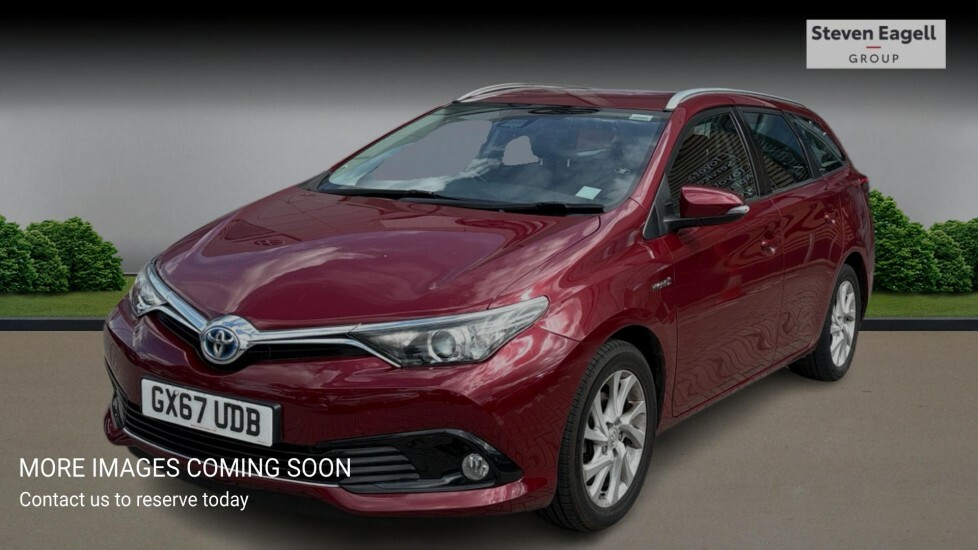Toyota Auris 1.8 Vvt-h Business Edition Touring Sports Cvt Euro Red #3