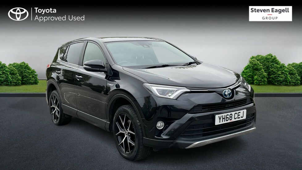 Toyota Rav 4 2.5 Vvt-h Design Cvt Euro 6 Ss Black