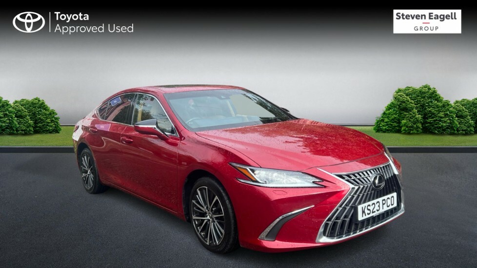 Lexus ES 2.5 300H Premium Edition Saloon Hybrid Red