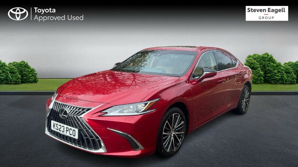 Lexus ES 2.5 300H Premium Edition Saloon Hybrid Red #3
