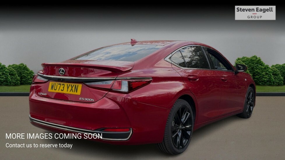 Lexus ES 2.5 300H F Sport Saloon Hybrid E-cvt Eu Red #4