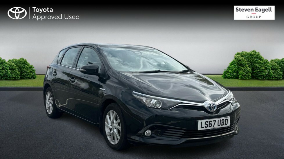 Toyota Auris 1.8 Vvt-h Icon Cvt Euro 6 Ss Safety Sense Black