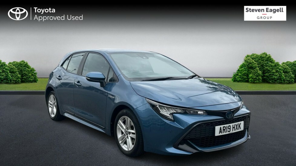 Toyota Corolla 1.8 Vvt-h Icon Tech Cvt Euro 6 Ss Blue