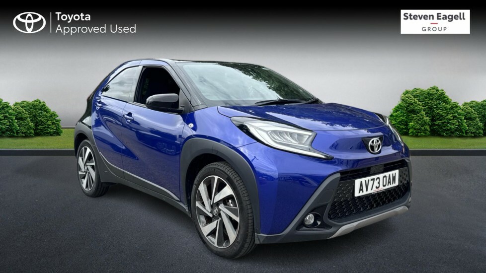 Toyota Aygo X 1.0 Vvt-i Exclusive X-shift Euro 6 Ss Blue