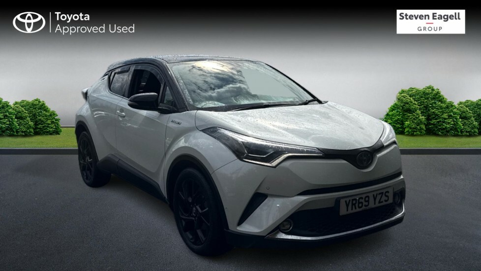 Toyota C-Hr 1.8 Vvt-h Dynamic Cvt Euro 6 Ss White