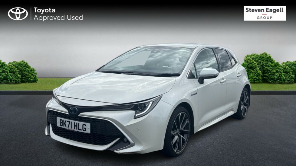 Toyota Corolla 1.8 Vvt-h Excel Cvt Euro 6 Ss White #3