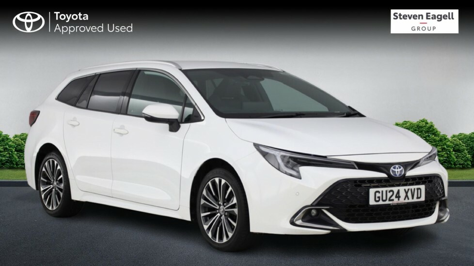 Toyota Corolla 1.8 Vvt-h Design Touring Sports Cvt Euro 6 Ss 5 White