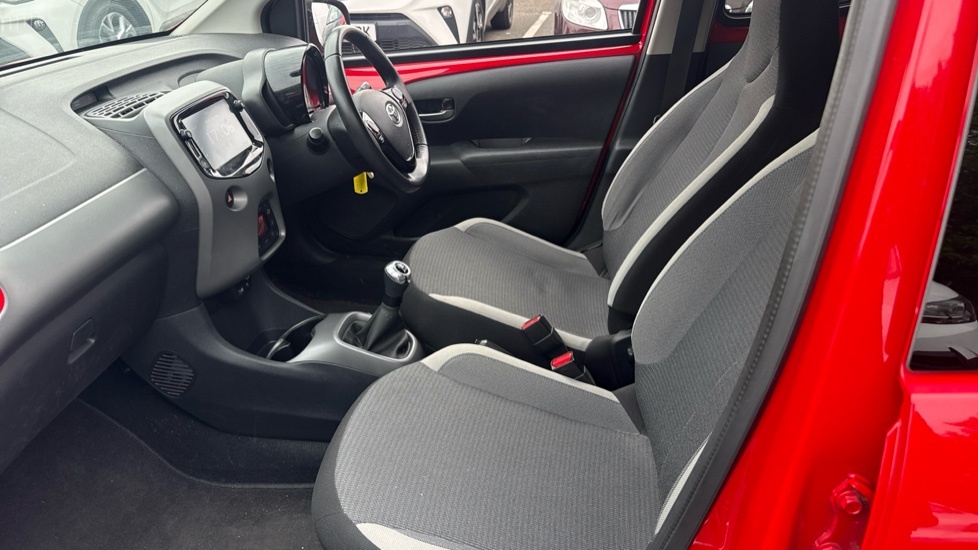 Toyota Aygo Hatchback Red #5