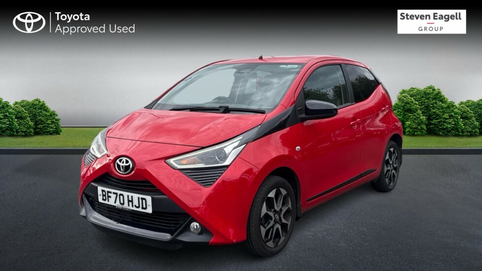 Toyota Aygo Hatchback Red #3